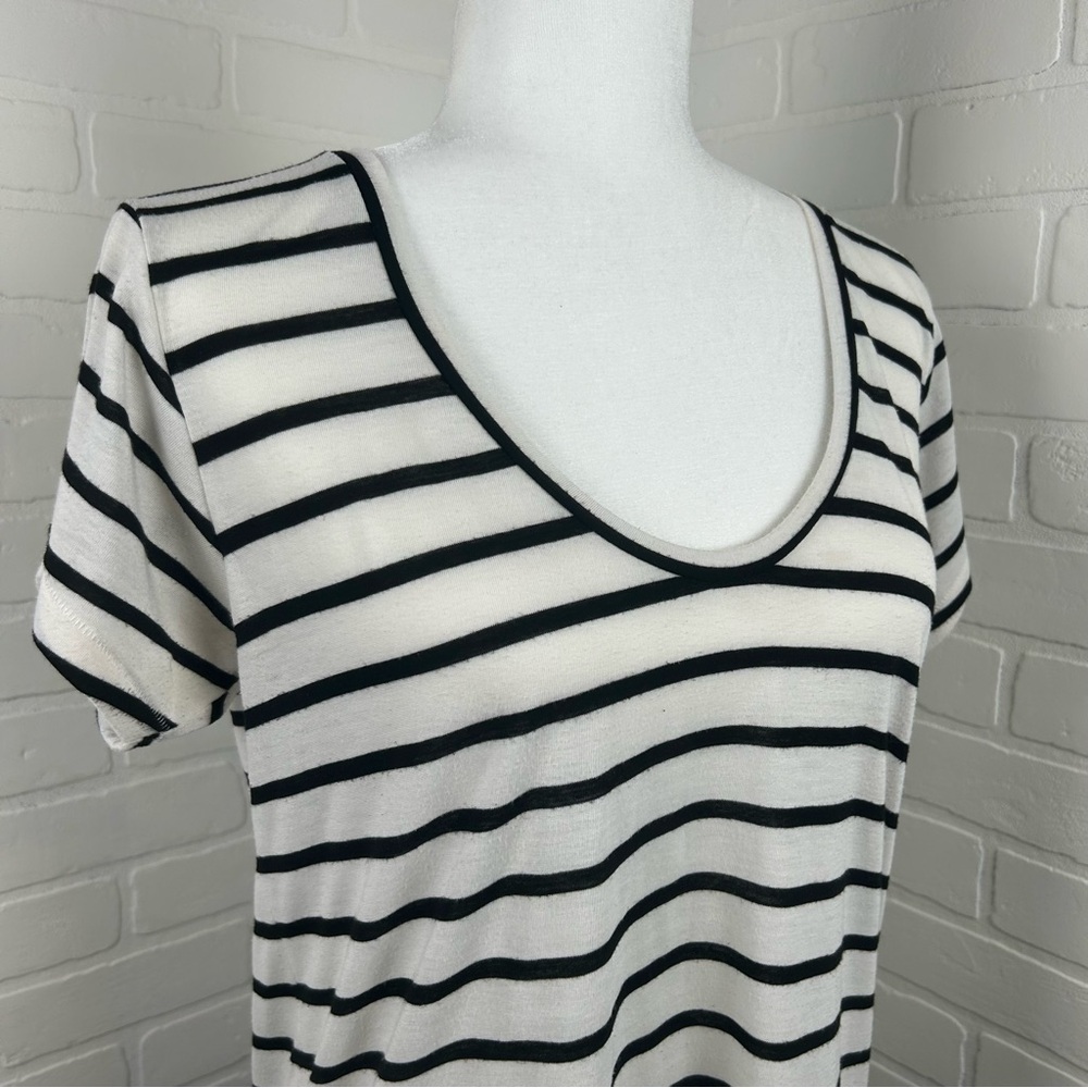 Stillwater B&W Striped Tee